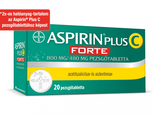 Aspirin Plus C Forte 800 mg/480 mg pezsgőtabletta 20 db