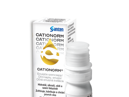 Cationorm emulziós műkönny szemcsepp, 10 ml