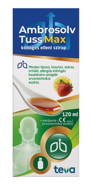 AMBROSOLV TUSS MAX SZIRUP 120ML