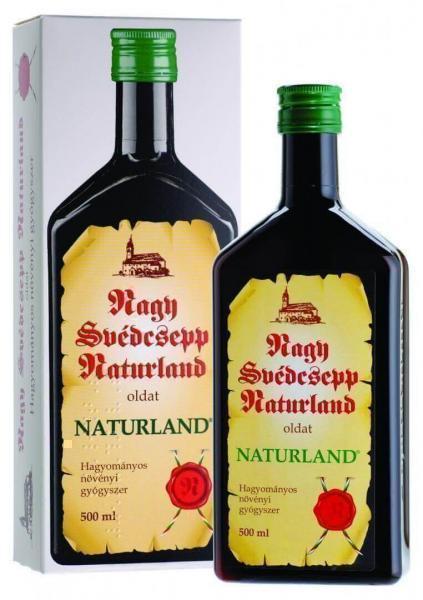 Nagy Svédcsepp Naturland oldat 500 ml