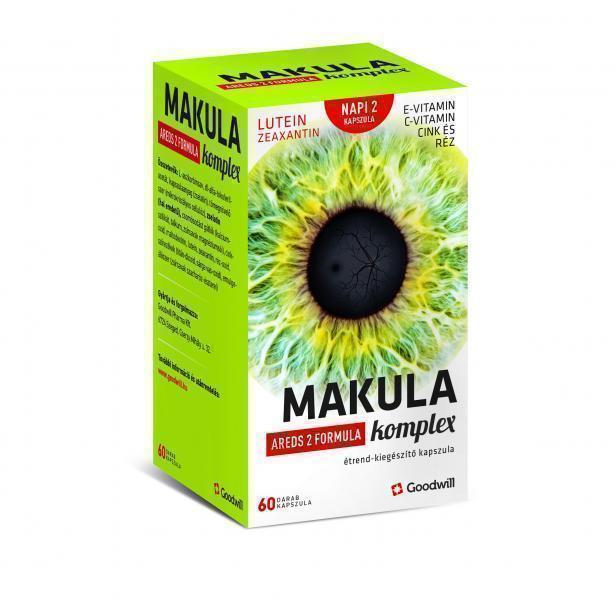 Makula komplex AREDS 2 FORMULA étrend-kiegészítő kapszula, 60 db
